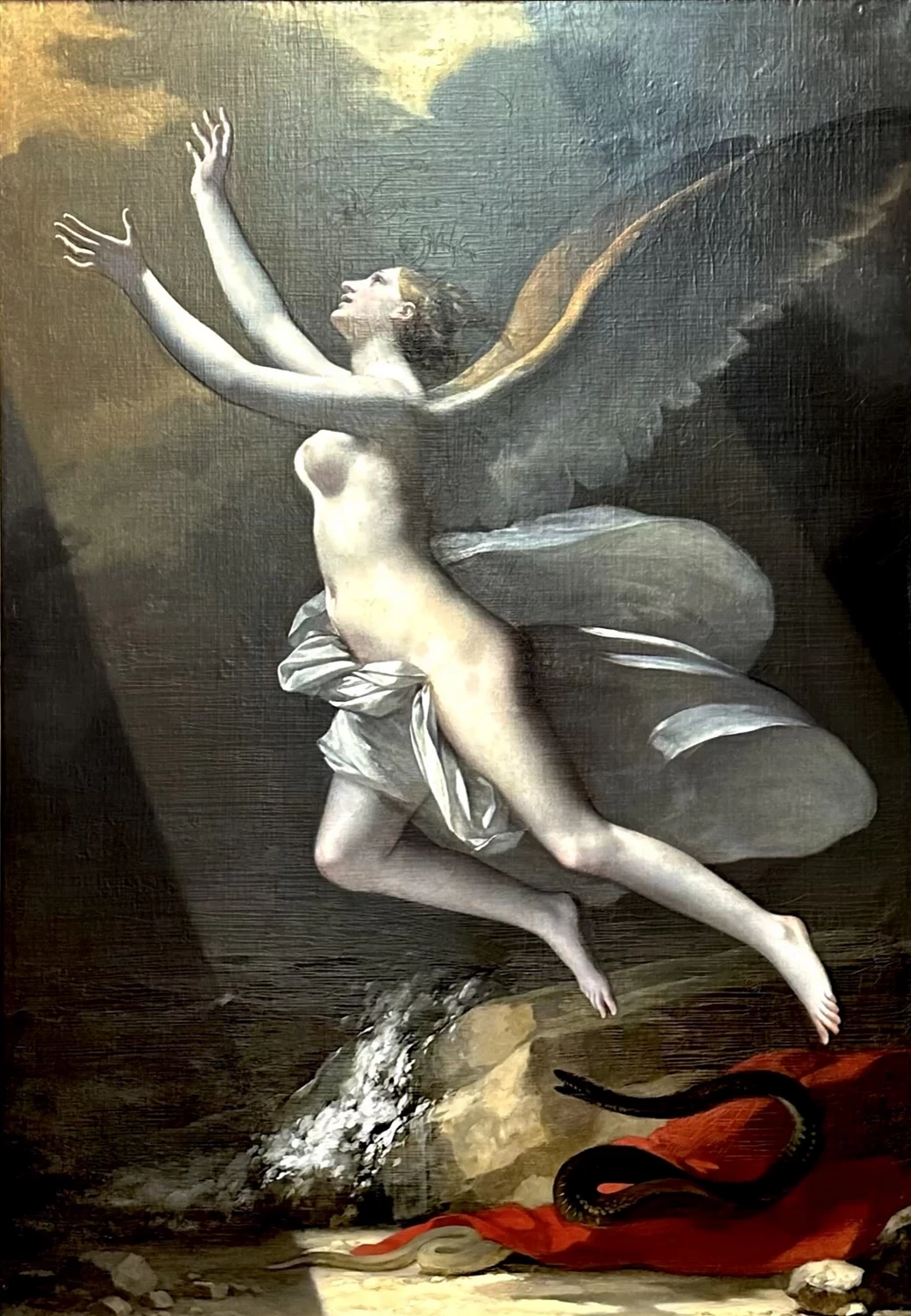 Pierre - Paul Prud'hon, L'Anima che spezza i legami che la legano alla Terra